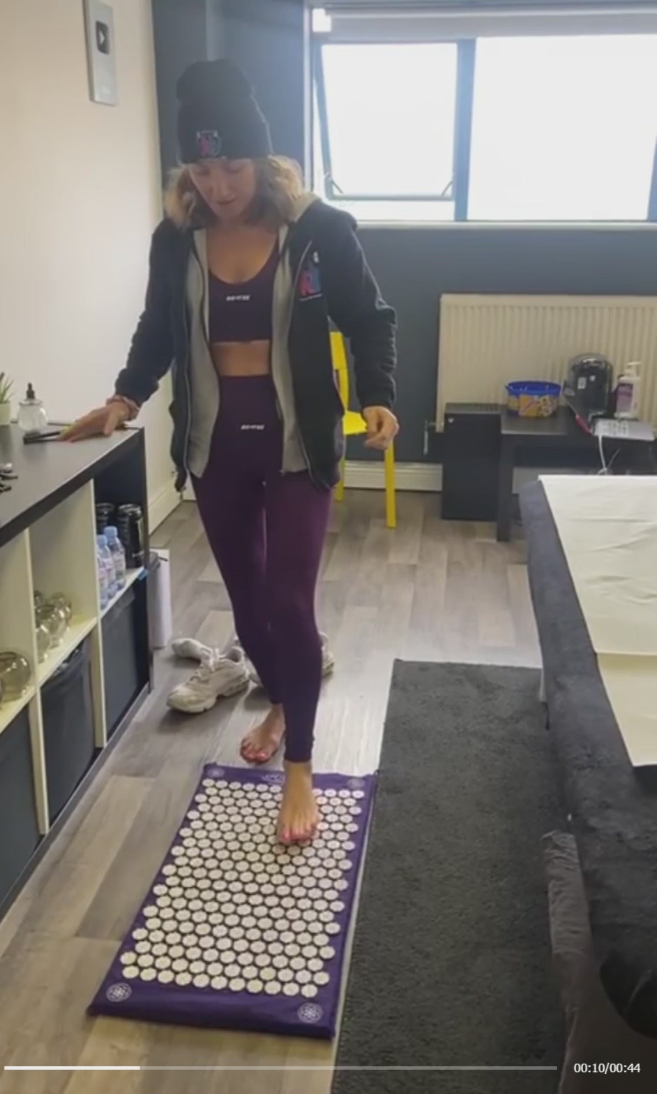 🧘‍♀️Mata do akupresury z kolcami na napięcie